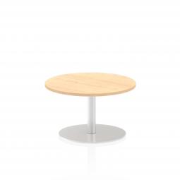 Dynamic Italia 600mm Poseur Round Table Maple Top 475mm High Leg ITL0103