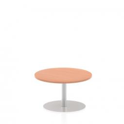 Dynamic Italia 800mm Poseur Round Table Beech Top 475mm High Leg ITL0118