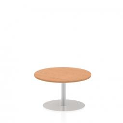 Dynamic Italia 800mm Poseur Round Table Oak Top 475mm High Leg ITL0122