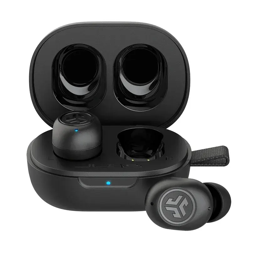 JLab Audio JBuds Mini Black True Wireless Stereo Ear Buds with Charging Case