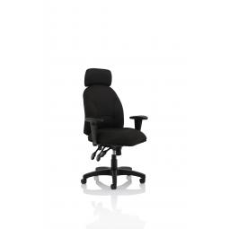 Jet Black Fabric Executive Chair OP000236