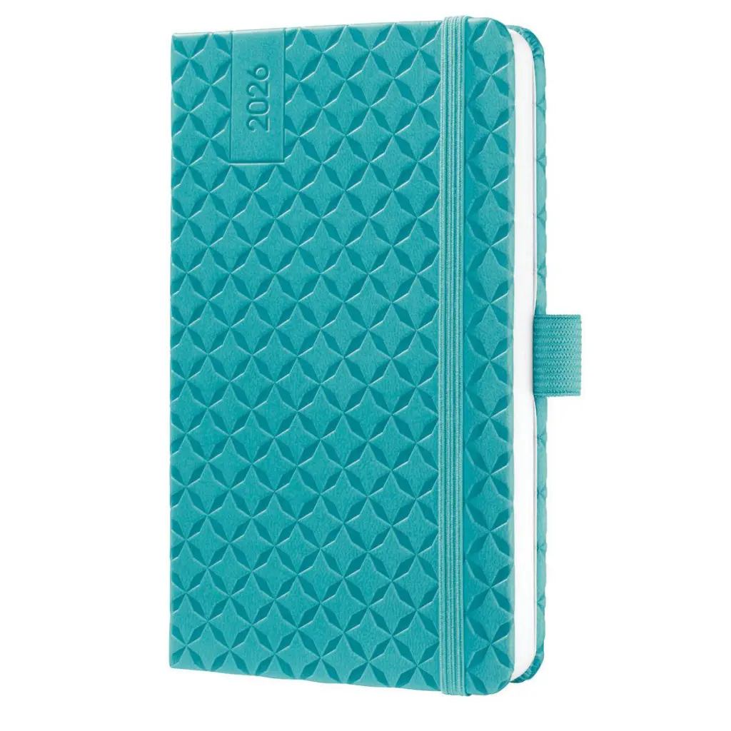 Sigel Jolie Diary 2026 A6 Week To View Aqua Green - J6102