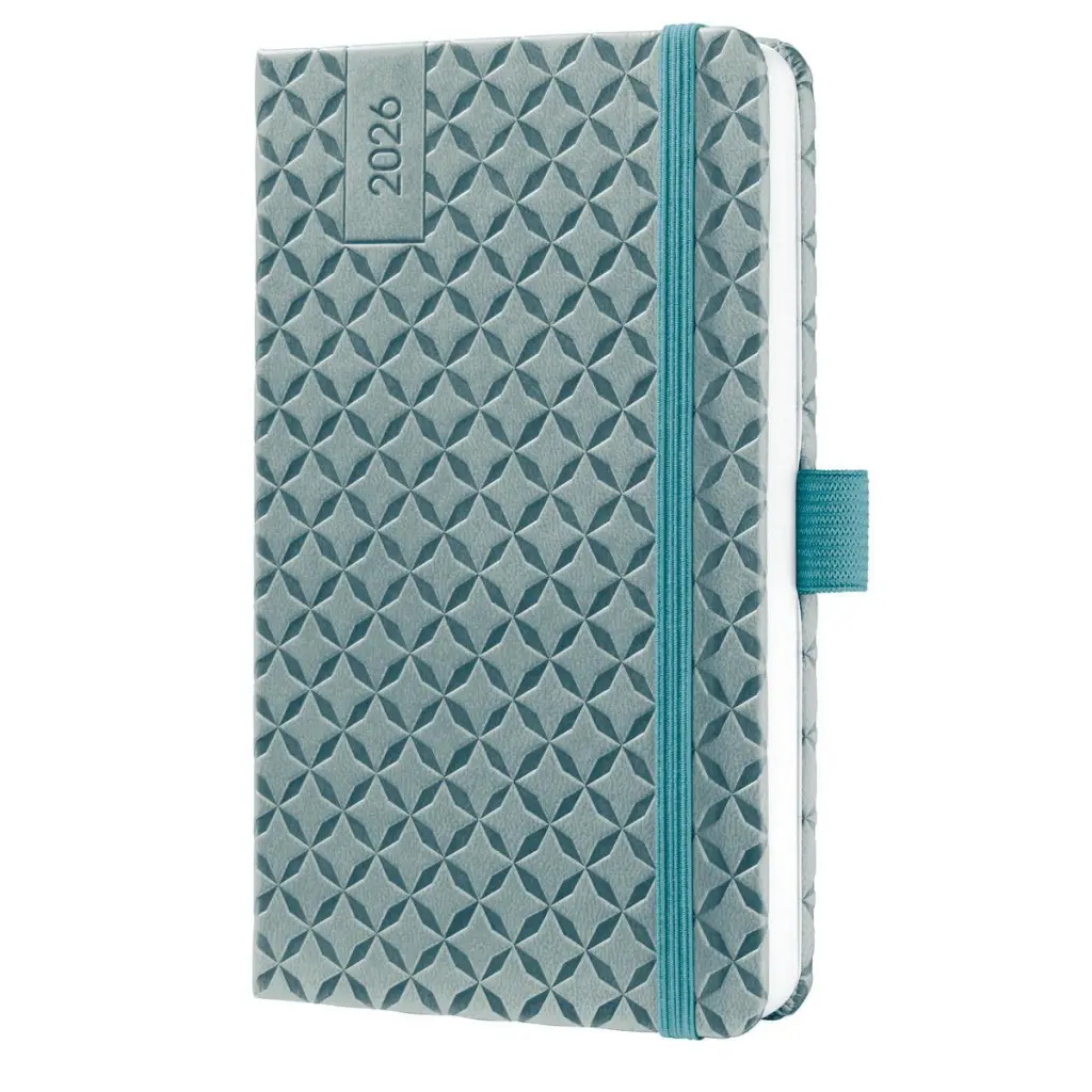 Sigel Jolie Diary 2026 A6 Week To View Ocean Blue - J6132