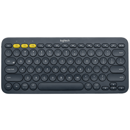 Logitech K380 Multi-Device Bluetooth QWERTY English Bluetooth Keyboard Dark Grey