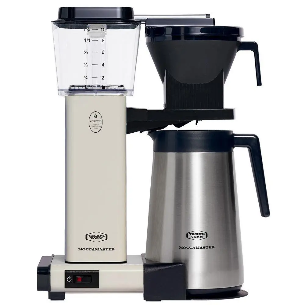 Moccamaster KGBT Off White Coffee Maker UK Plug