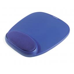 Kensington Foam Mousepad with Integral Wrist Rest Blue - 64271