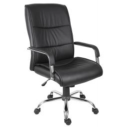 Kendal Luxury Faux Leather Executive Office Chair Black - 6901KB