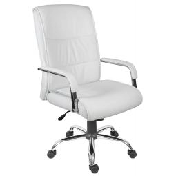 Kendal Luxury Faux Leather Executive Office Chair White - 6901KW