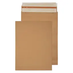 Blake Vita Kraft Mailing Bag Envelopes Peel and Seal Natural Brown 130gsm 430mm x 320mm x 80mm (Pack 100) - KBB165