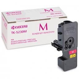 Kyocera TK-5230M Magenta Laser Toner Cartridge (2,200 page yield)