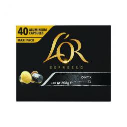 L'OR Onyx Coffee Capsules (Pack 40) 4019265