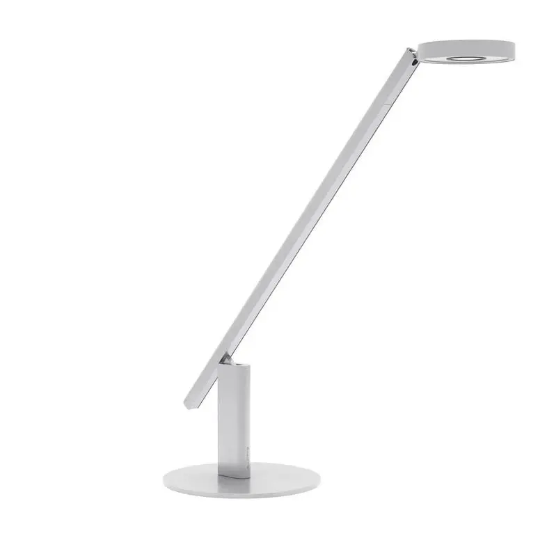 Durable LUCTRA Aluminium Table LITE 3D Gesture Control Biologically Effective Light Desk Lamp Silver - 921323