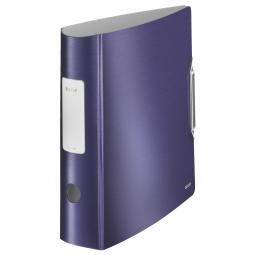 Leitz 180 Active Style Lever Arch File A4 80mm Spine Titan Blue Pack 5