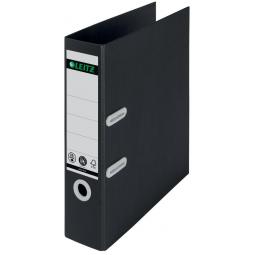 Leitz 180 Recycled Lever Arch File A4 80mm Black (Pack of 10) 10180095