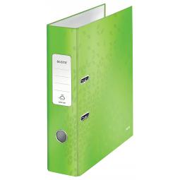 Leitz 180 WOW Lever Arch File A4 80mm Green Pack of 10