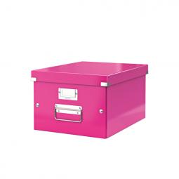 Leitz Click & Store A4 Medium Box Pink
