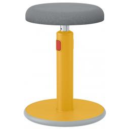 Leitz Ergo Cosy Active Sit Stand Stool Warm Yellow 65180019