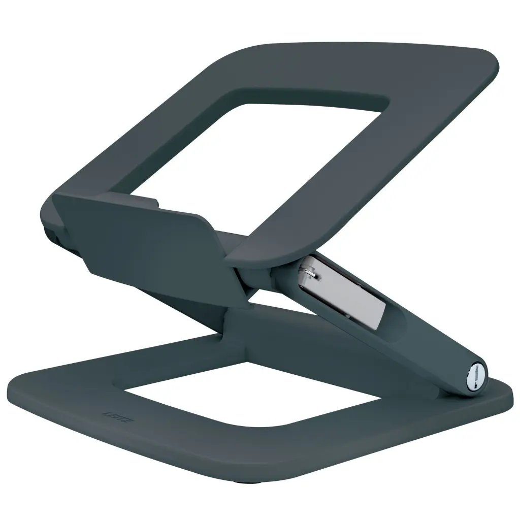 Leitz Ergo Height Adjustable Multi-angle Laptop Stand Dark Grey - 64240089
