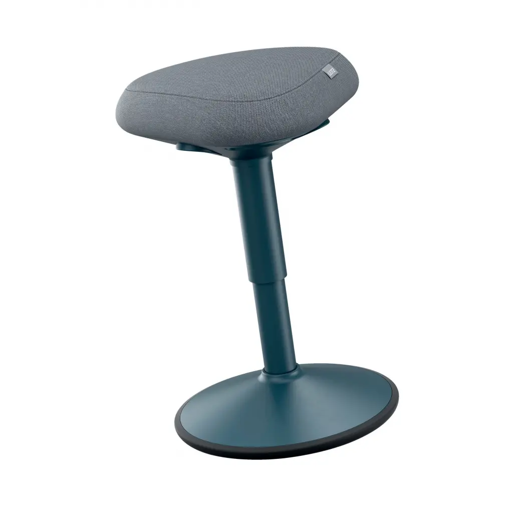 Leitz Ergo Active Sitting Stool With Comfort Seat Dark Grey - 65440089