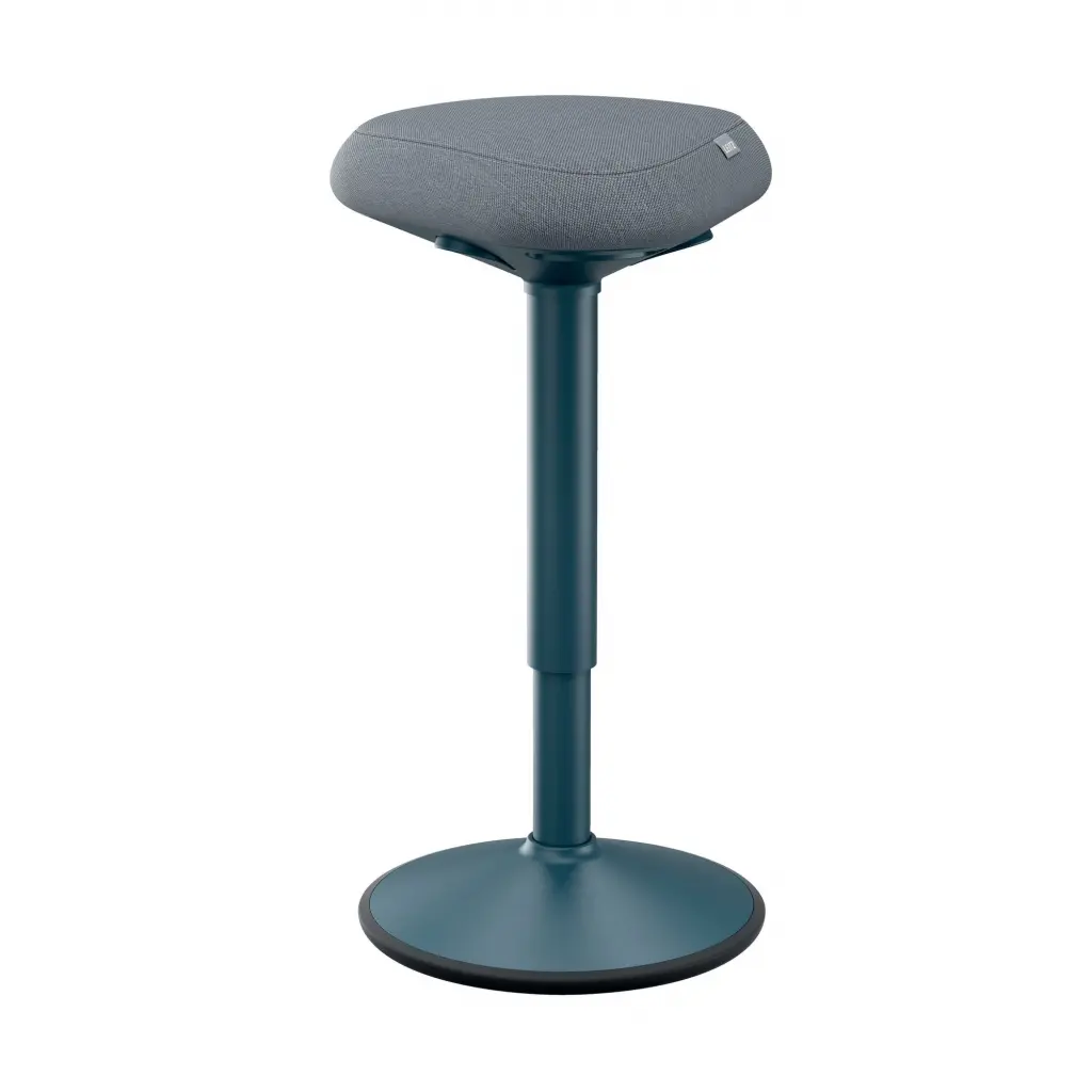 Leitz Ergo Active Standing Stool With Comfort Seat Dark Grey - 65450089