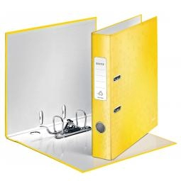 Leitz Lever Arch File 180 WOW A4 50mm Yellow (Pack 10) - 10060016