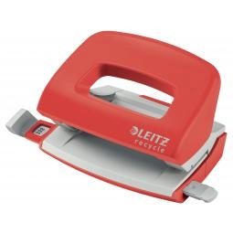 Leitz NeXXt Recycle Mini Hole Punch 10 Sheets Red - 50100025