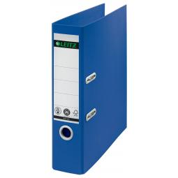 Leitz 180 Recycle Lever Arch File A4 80mm Spine Blue 10180035