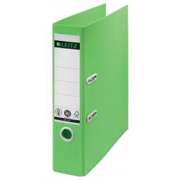 Leitz 180 Recycle Lever Arch File A4 80mm Spine Green 10180055