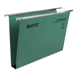 Leitz Ultimate Suspension File Foolscap Green 17450055 Pack of 50