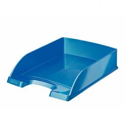 Leitz WOW Letter Tray Blue Metallic A4 52263036