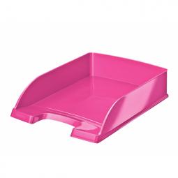 Leitz WOW Letter Tray Pink Metallic A4 52263023
