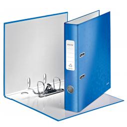 Leitz WOW Lever Arch File A4 50mm Blue Metallic Pack of 10
