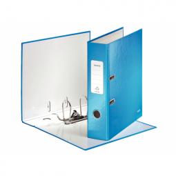 Leitz Wow Lever Arch File A4 80mm Blue Pack of 10