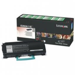 Lexmark Black Toner Cartridge 3.5K pages E260A11E