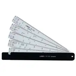 Linex FS 100 Fan Scale Rule