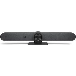 Logitech 30 fps 4K Ultra HD Resolution Rally Bar Graphite Group Video Conferencing System