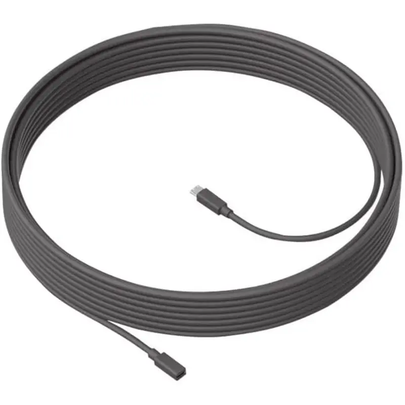 Logitech MeetUp Mic Extension Cable Graphite 10m