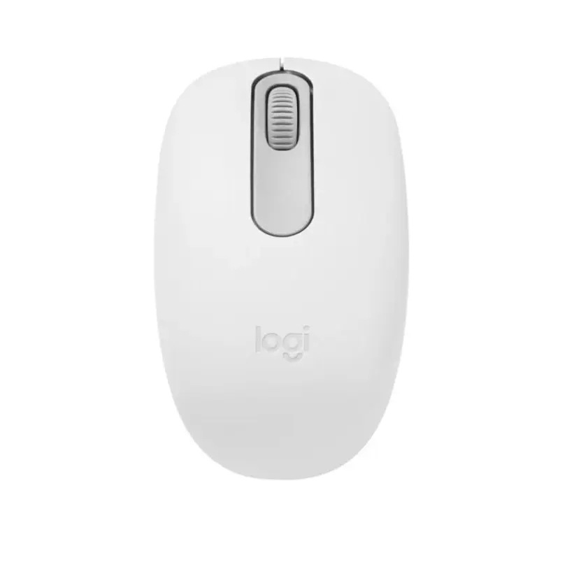 Logitech M196 1000 DPI Wireless Bluetooth Optical Off White Mouse