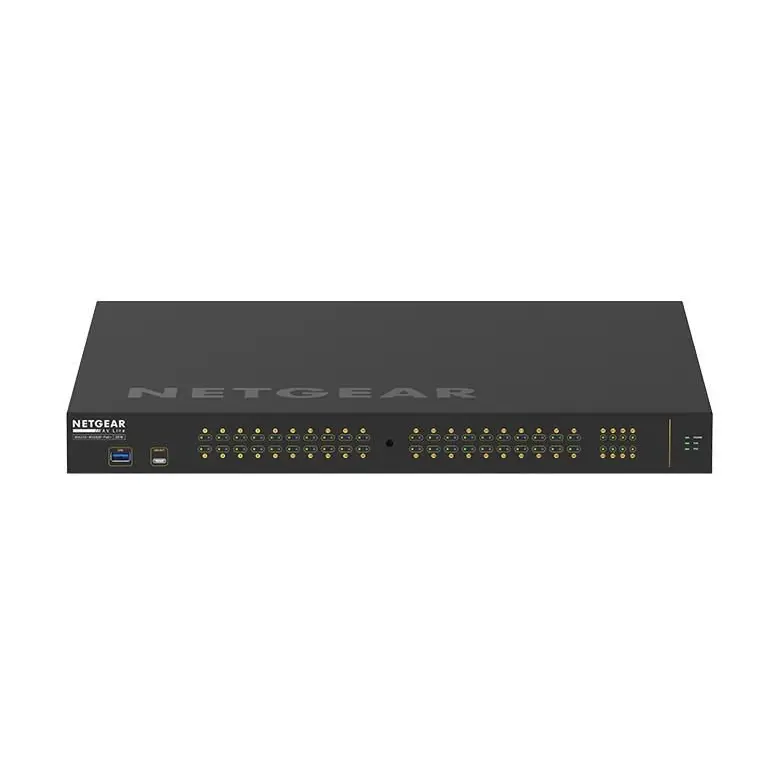 NETGEAR M4250 AV Line 48 Port Rackmount Power Over Ethernet Managed Gigabit Network Switch