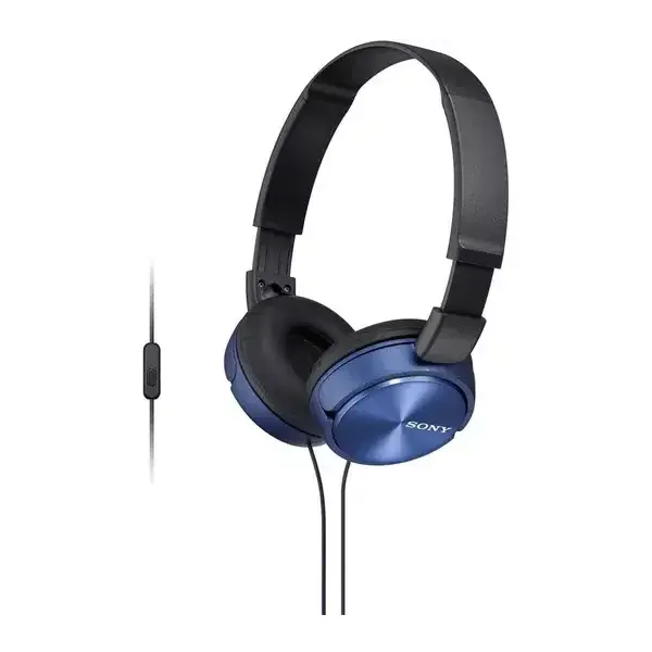 Sony MDR-ZX310 Wired 3.5mm Jack Blue Folding Headphones