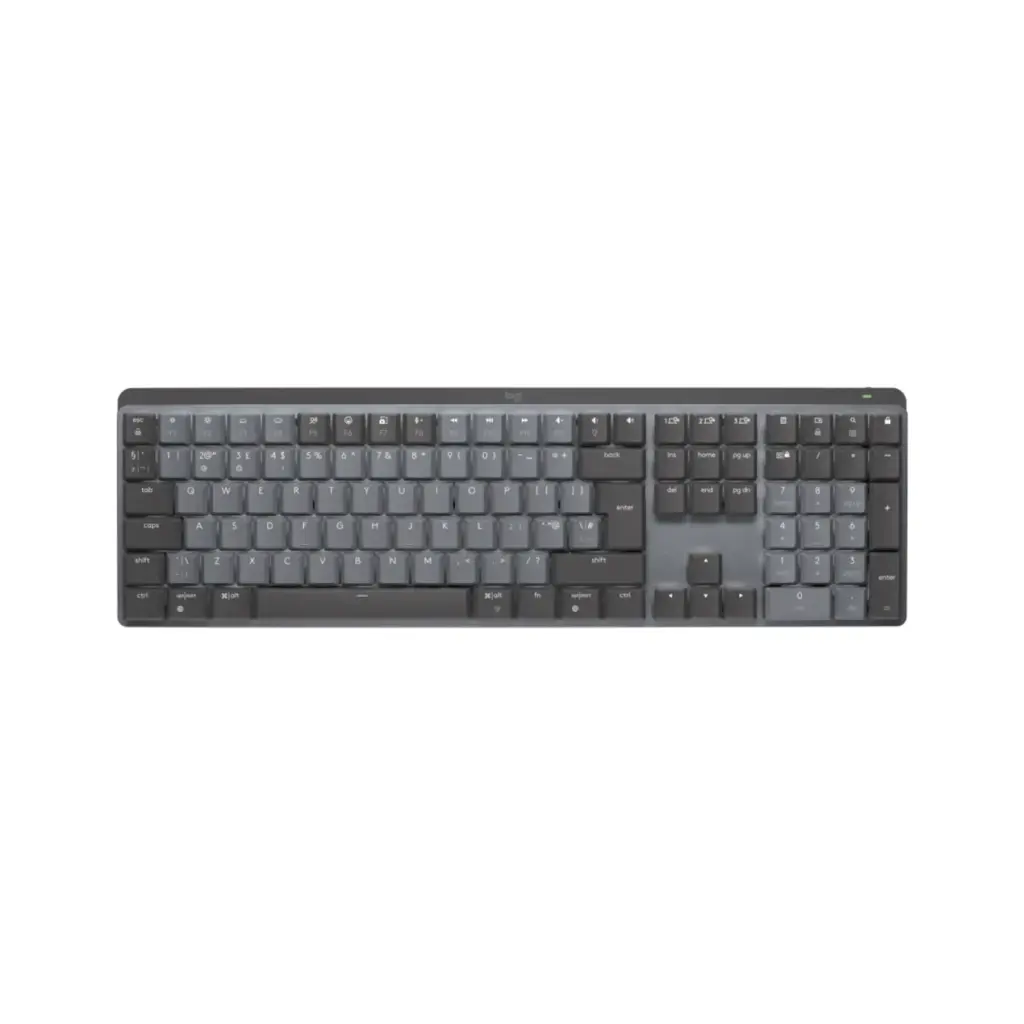 Logitech MX Mechanical Wireless Illuminated Performance Keyboard Graphite