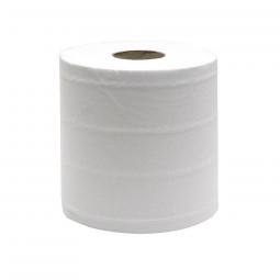 Maxima Mini Centrefeed Toilet Roll 120m White Pack of 12