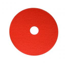 Maxima Polyester Floor Pads for Rotary Floor Polisher Red 17 Inch (Pack 5) 0701001
