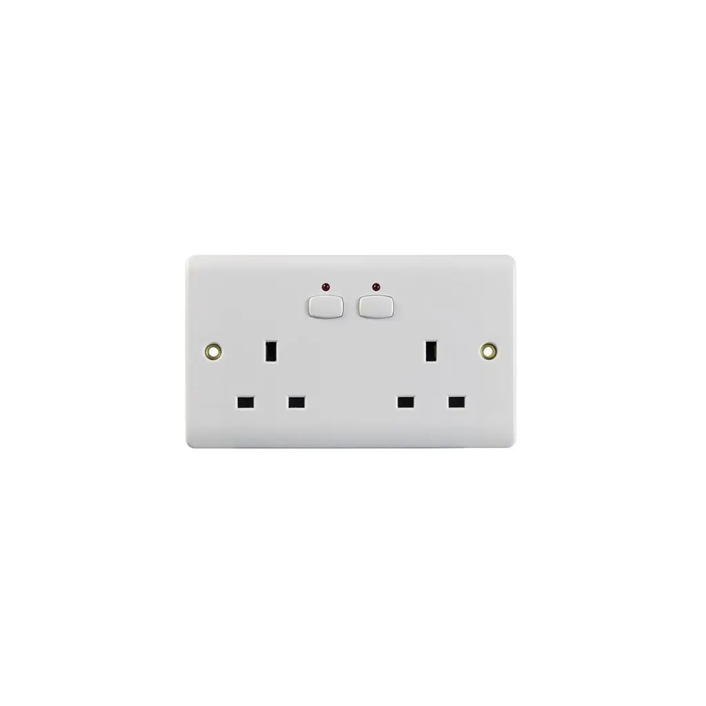 EnerGenie Mi Home Double Socket Outlet White