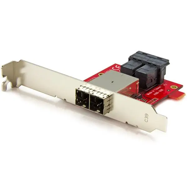 StarTech.com MiniSAS Adapter Dual SFF 8643 to 8644