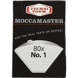 Moccamaster Coffee Paper Filter Number 1 80 Pieces