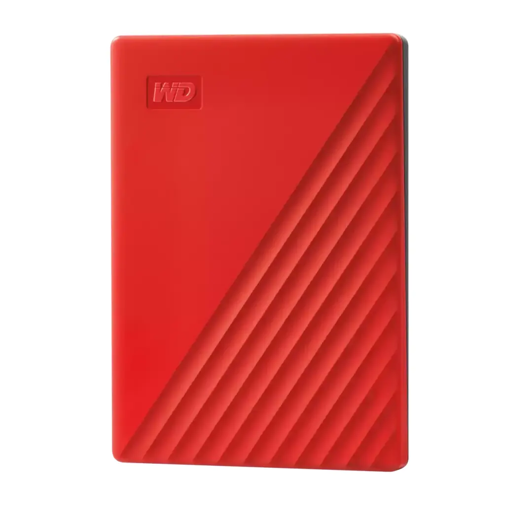 Western Digital My Passport 2TB USB-C Red External Solid State Drive