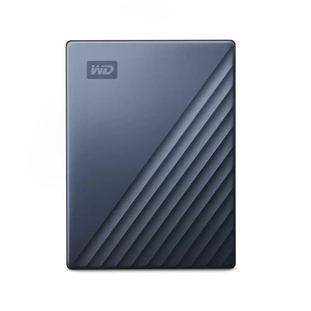 Western Digital My Passport Ultra 6TB USB-C Blue External Hard Drive