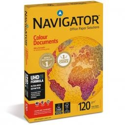 Navigator Colour Documents White Paper A4 120gsm (Box 8 Reams) NACCOL
