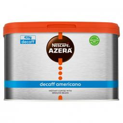 Nescafe Azera Barista Style Decaffeinated Instant Coffee 420g Single Tin 12495100